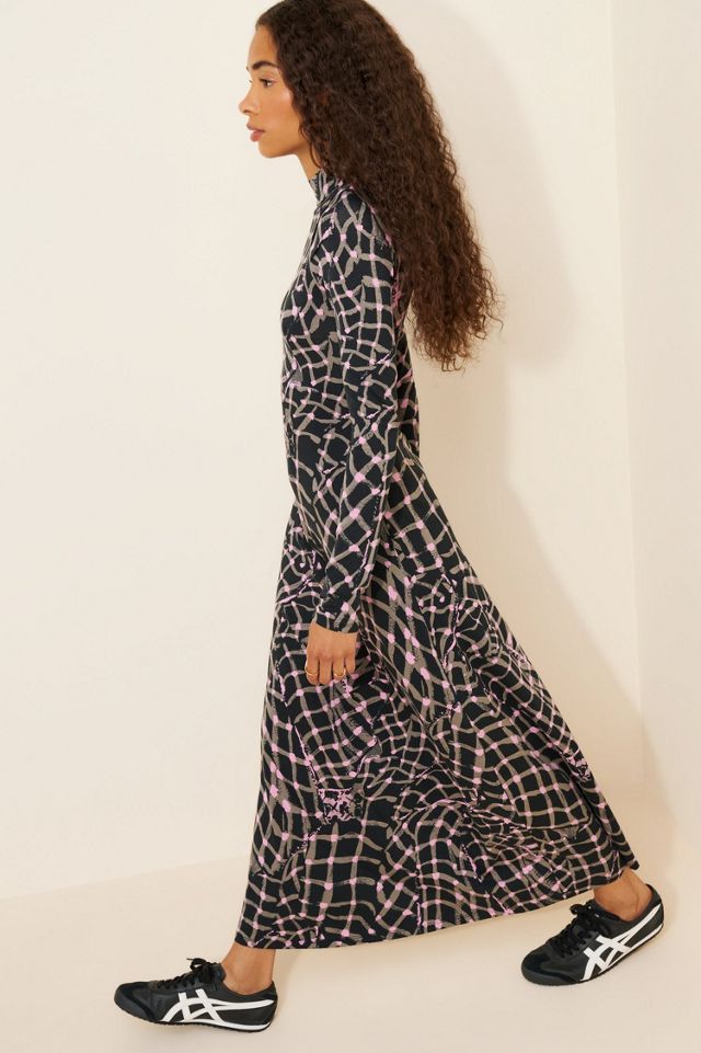 Untitled in Motion Speculus Mock Neck Midi Dress #3