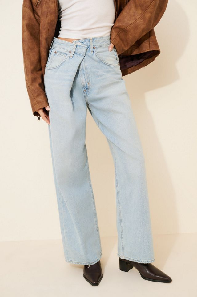 AGOLDE Vana Fold Waist Jeans #2
