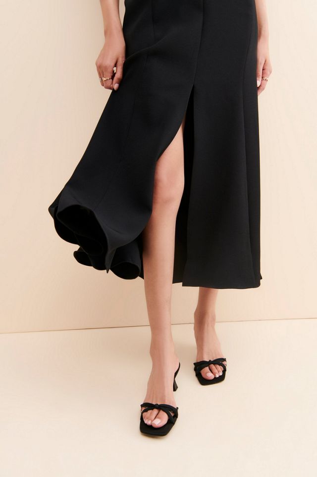 Keepsake Off The Shoulder Ruffle Midi Dress #2