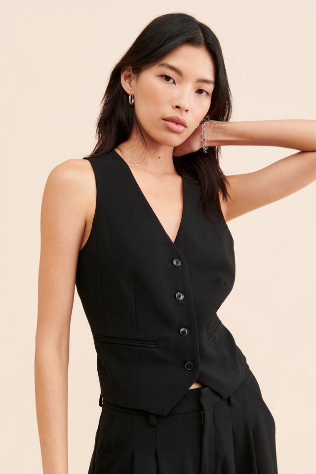 Maeve Organza-Back Vest #3