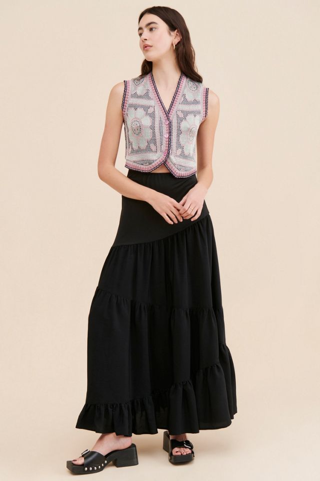 Anna Sui Opalescent Knit Vest #3