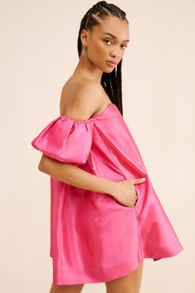 If By Sea Off The Shoulder A-Line Mini Dress #1
