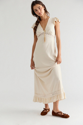 Eternal Soul Solid Maxi Dress