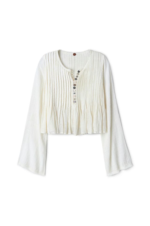 FP One Parker Long Sleeve Button Down Top #4