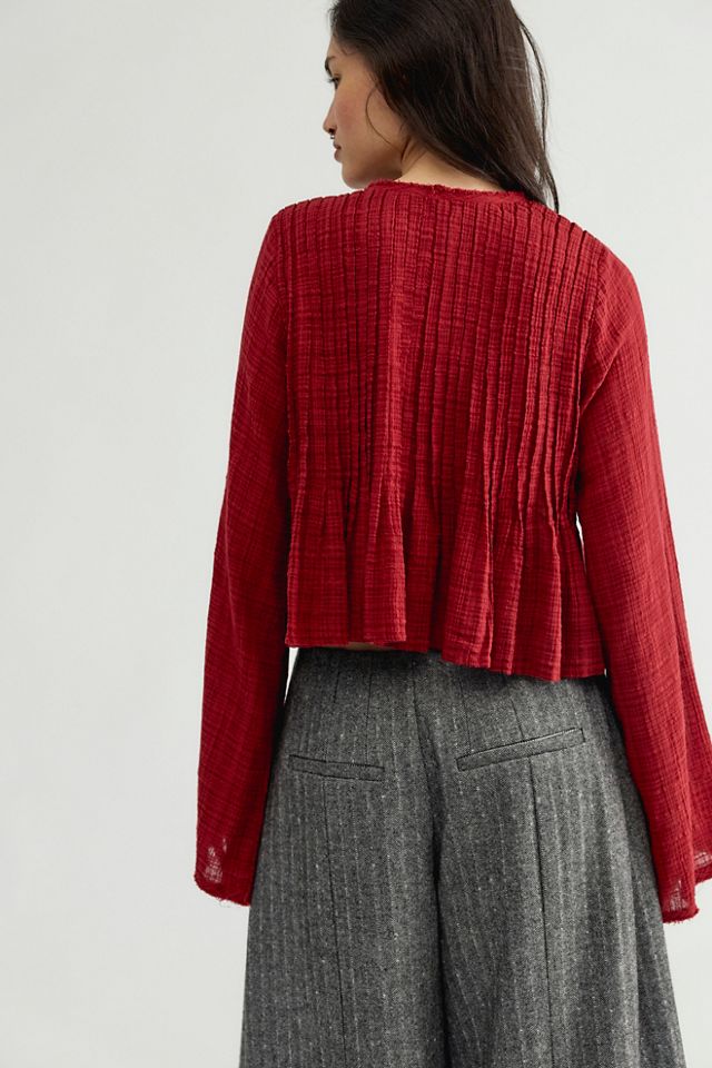 FP One Parker Long Sleeve Button Down Top #1