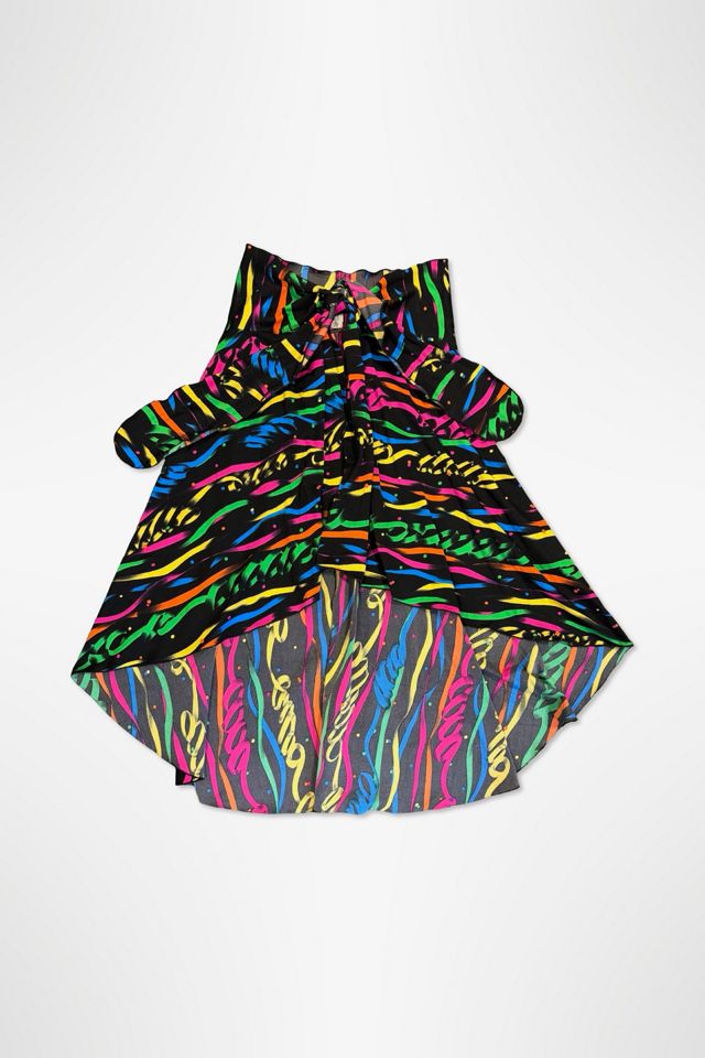 1980s Oscar De La Renta Graphic Wrap Skirt Selected By Ritual Vintage #3