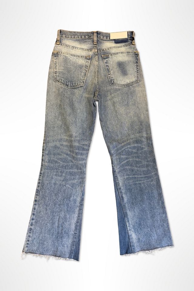 Vintage Patchwork Reclaimed Levis Flares By Re/Done Selected By Ritual Vintage #1