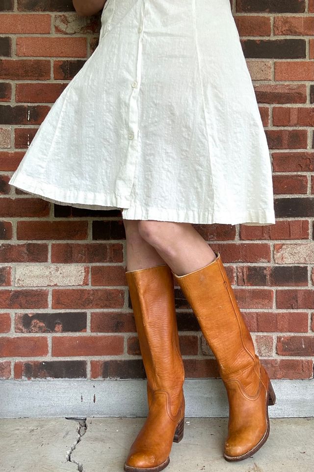 Vintage 1970s Frye Leather Campus Boots Selected by Grievous Angel Vintage #1