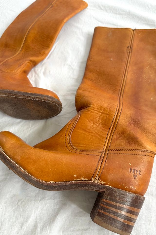Vintage 1970s Frye Leather Campus Boots Selected by Grievous Angel Vintage #3