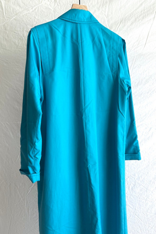 Женская куртка Grievous Angel Vintage Lightweight Blue Trench Coat Selected, цвет: Синий — фото 4