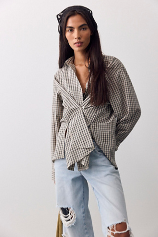 We The Free Many Ways Plaid Button Down