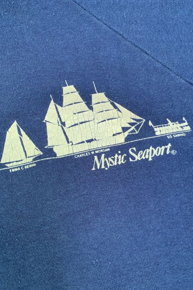 Vintage 1980s Mystic Seaport Sailing Raglan Sweatshirt Selected by SharpLilTeeth #2