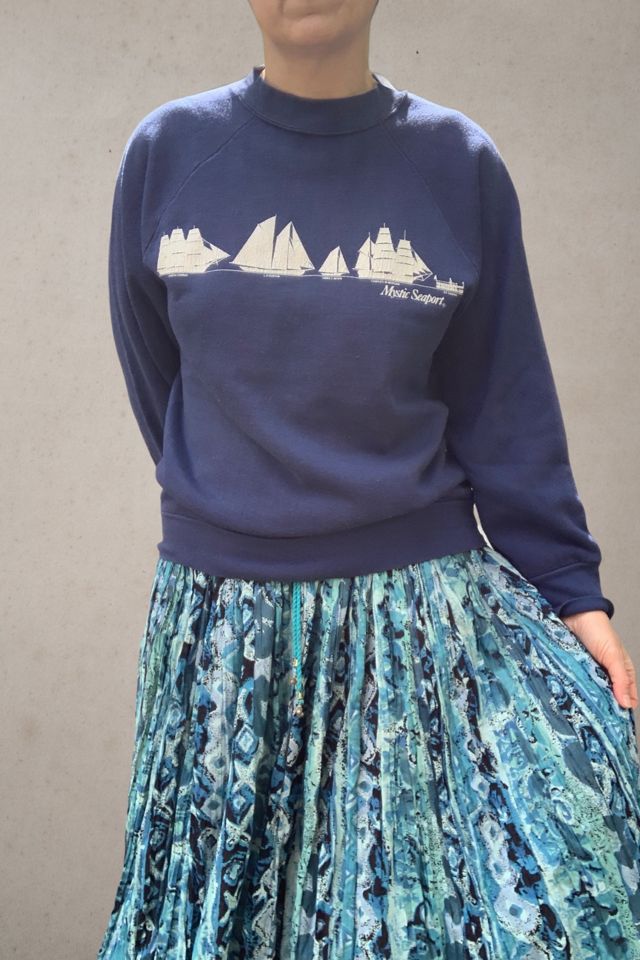 Vintage 1980s Mystic Seaport Sailing Raglan Sweatshirt Selected by SharpLilTeeth #3
