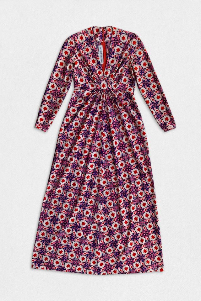 70s Psychedelic Star Print Maxi Dress Selected by MARMALADE #2
