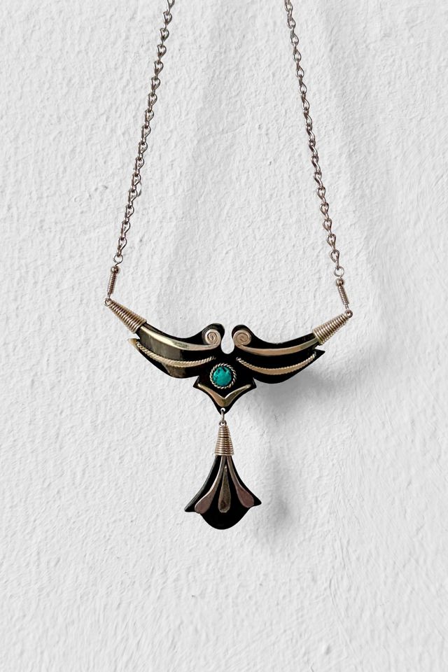 Vintage Artisanal Drop Necklace Selected by MARMALADE #1
