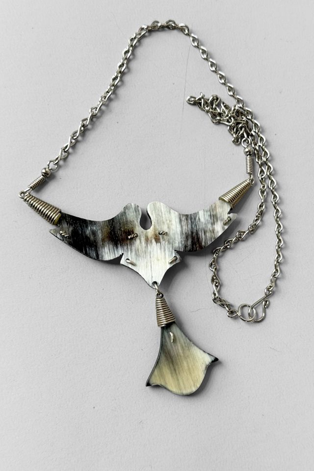 Vintage Artisanal Drop Necklace Selected by MARMALADE #3
