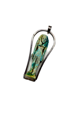 Vintage 1970s King Tut Exhibit Souvenir Pharaoh Pendant Selected by Lux Revival