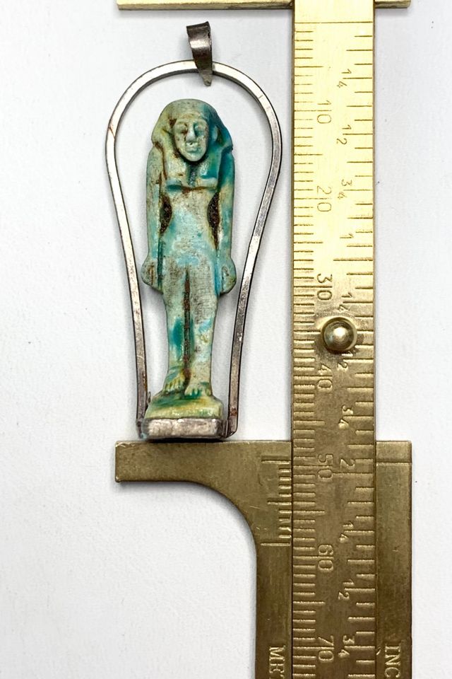 Vintage 1970s King Tut Exhibit Souvenir Pharaoh Pendant Selected by Lux Revival #2