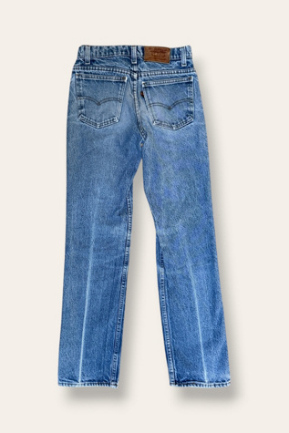 Женские джинсы Afterlife Boutique Vintage 1980's Levi's Made in USA Denim Jeans Selected, цвет: Джинсовый — фото 2