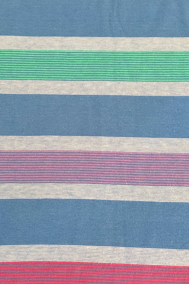 Vintage 1980's Colours Striped Polo Shirt Selected By Afterlife Boutique #3