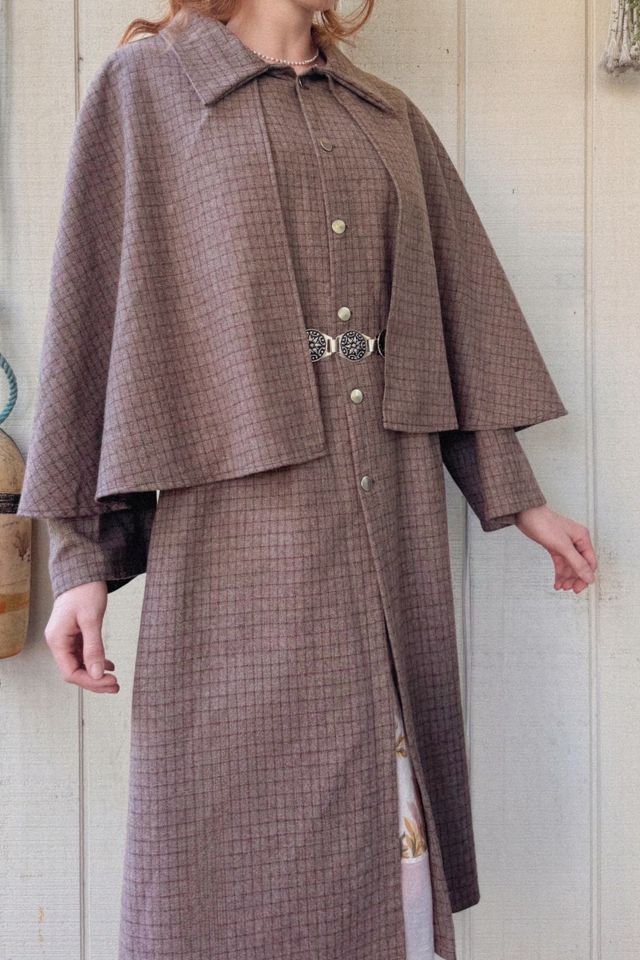 Vintage Cape Coat Selected by Kikos Kloset #1