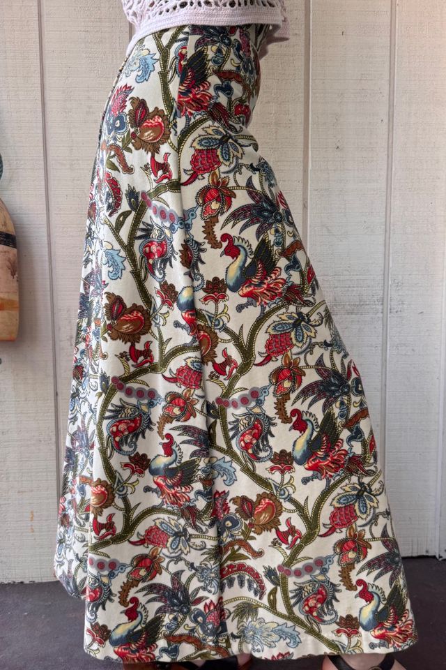 Vintage 1970s Handmade Velvet Maxi Skirt Selected by Kikos Kloset #2