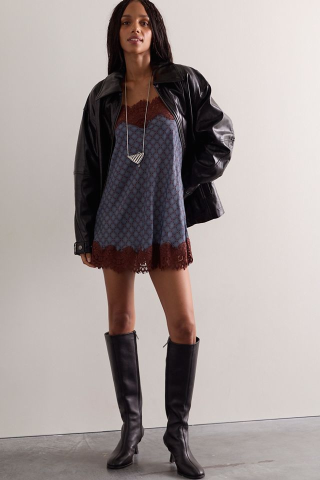 Up to Something Mini Slip Dress #2