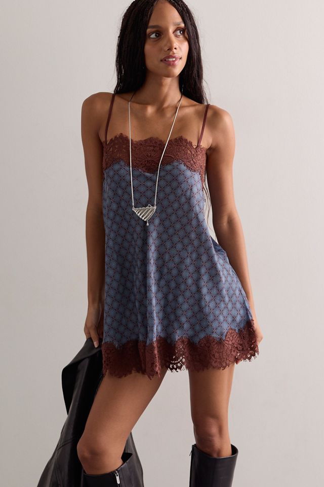 Up to Something Mini Slip Dress #3