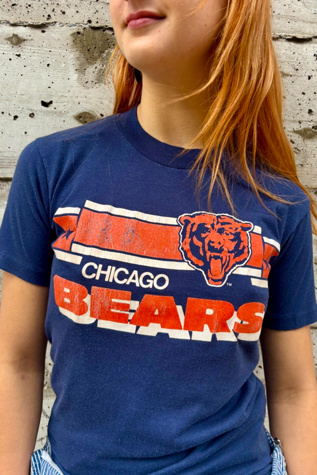 Vintage Chicago Bears Tee Shirt Selected by Nomad Vintage