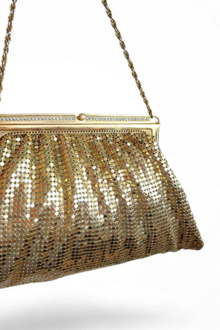 Vintage Rhinestone Mesh Bag Selected by Garbage Soup