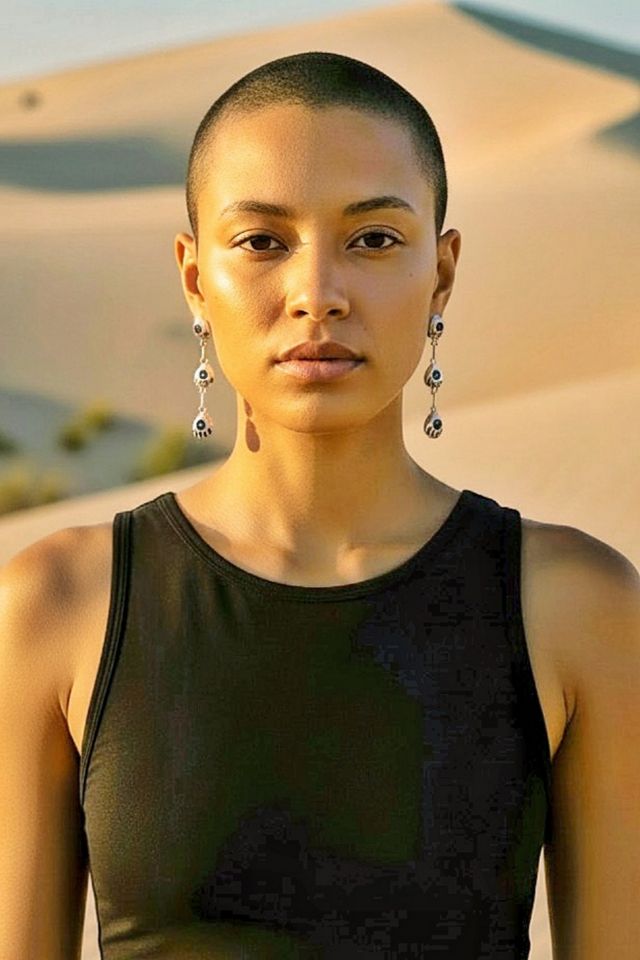 Southwest Onyx Silver Dangle Earrings Selected by Garbage Soup #1