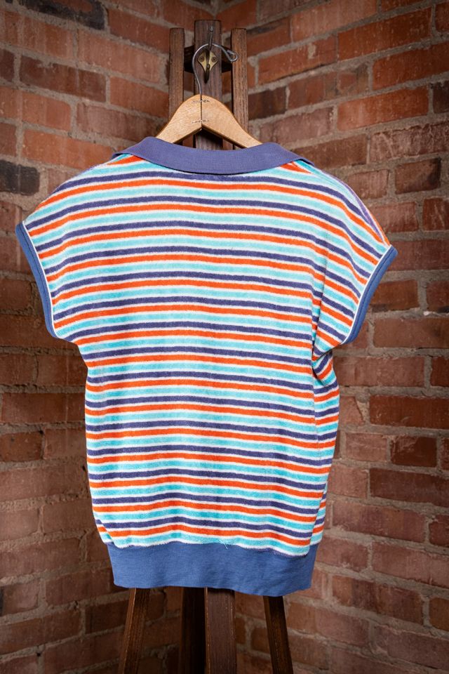 Vintage 70s Doggon'Its Terry Cloth Top Selected by Black Shag Vintage #2
