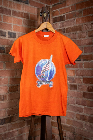 Vintage 80s Superman 2 T Shirt Selected by Black Shag Vintage