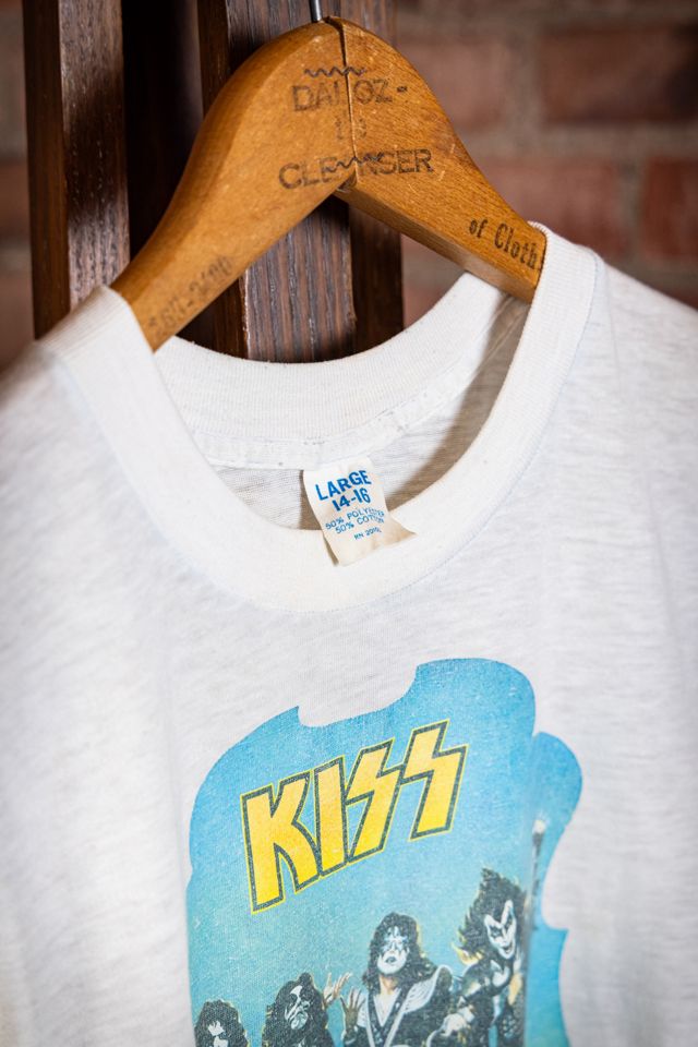 Vintage 1976 Kiss Destroyer Baby Tee Selected by Black Shag Vintage #2