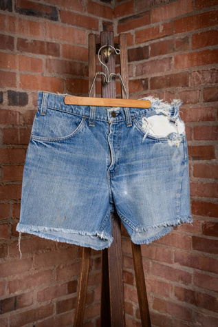 Vintage 70s Levi's Orange Tab Cutoff Shorts Selected by Black Shag Vintage