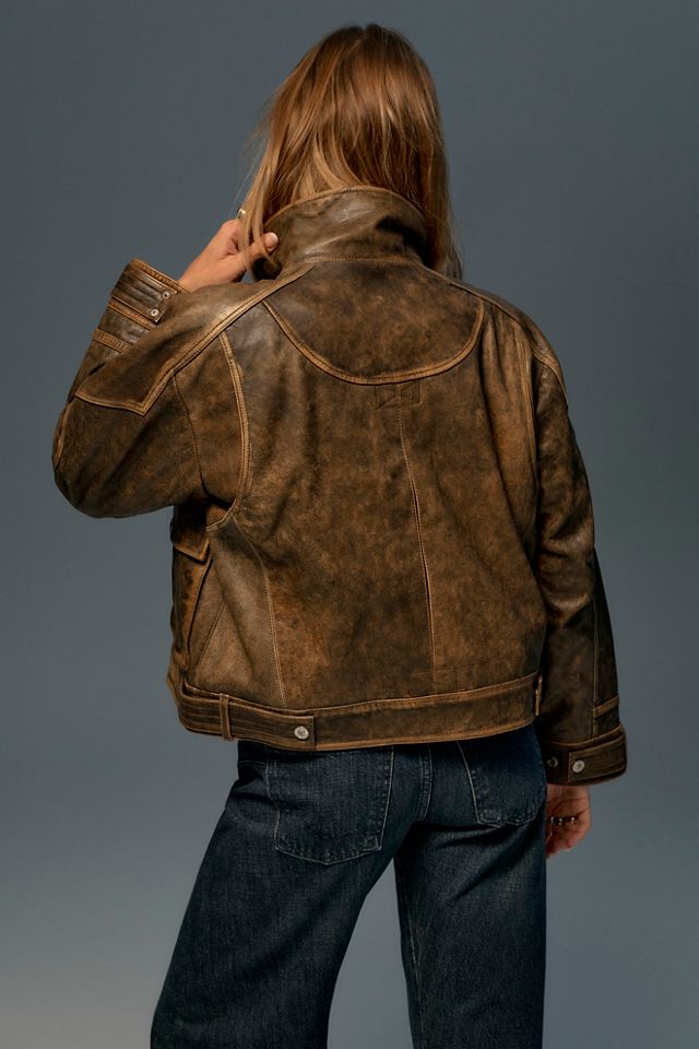 We The Free Seine Leather Jacket #1