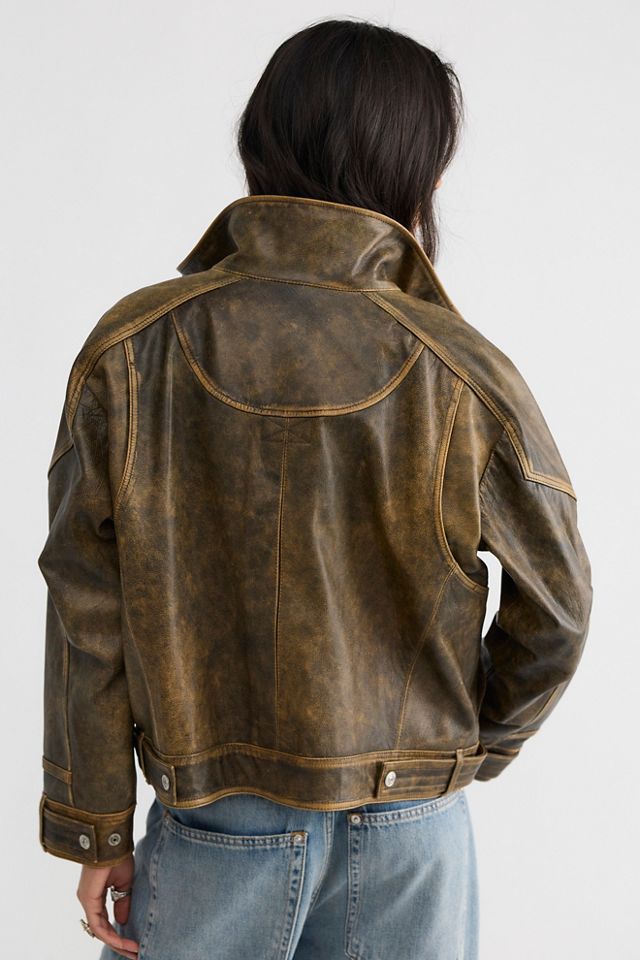 We The Free Seine Leather Jacket #8