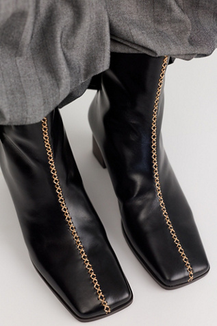 Swana Square Toe Boots