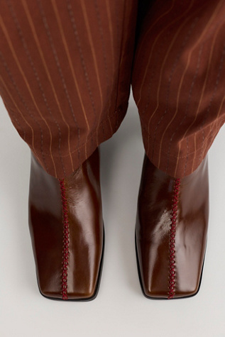 Swana Square Toe Boots