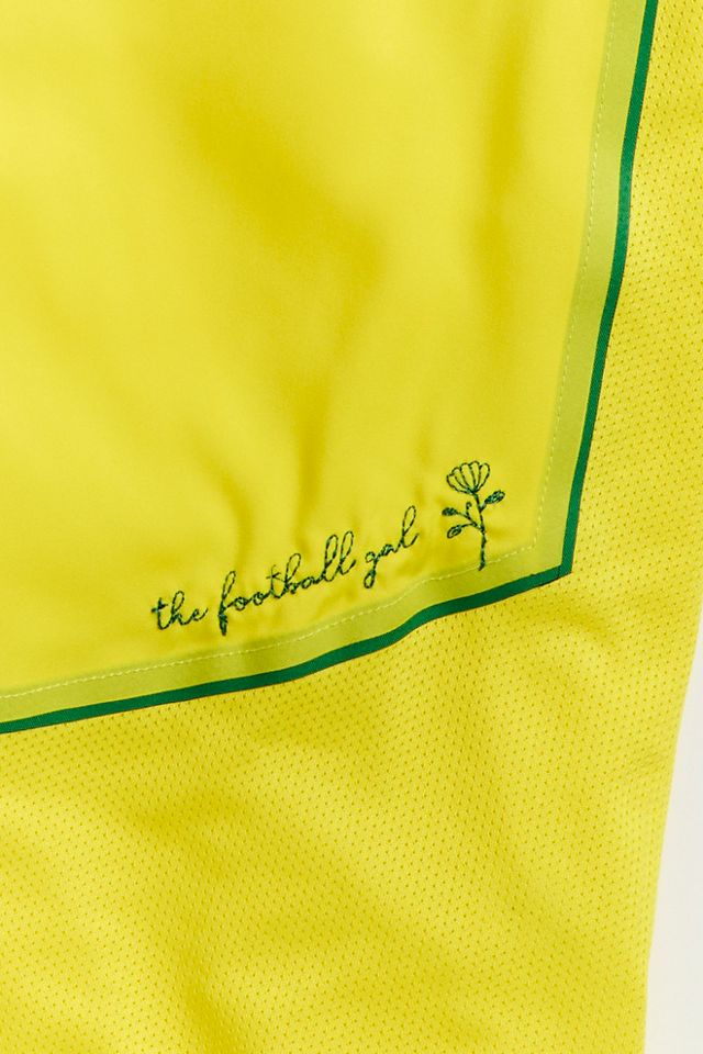 FP Mart Vintage x The Football Gal Brazil Embroidered Football Jersey #2