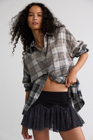 Mini jupe-short en dentelle Eden FP One