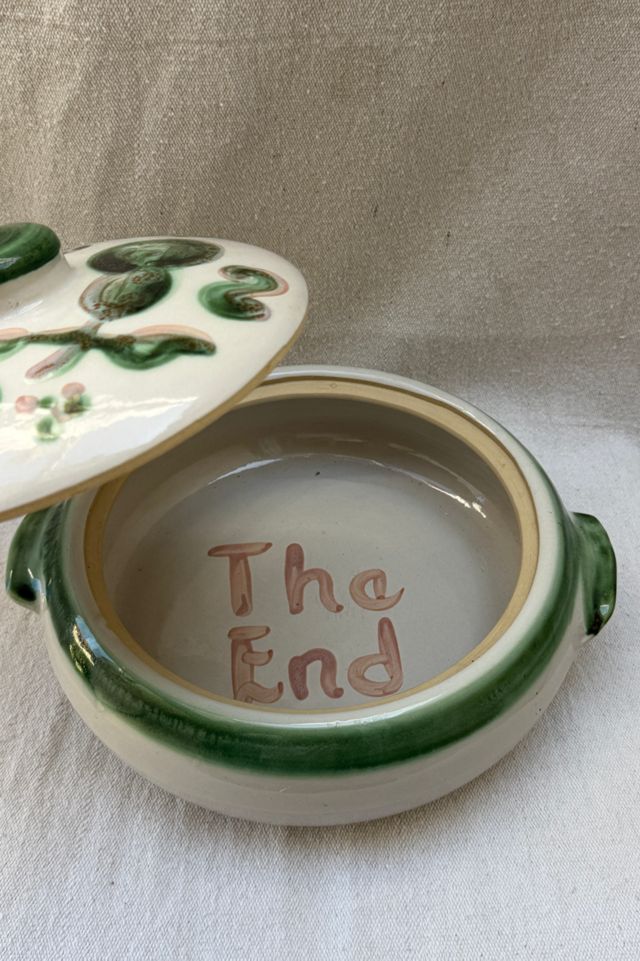 Vintage Ceramic hand-painted Casserole Selected by Bohhaus #1