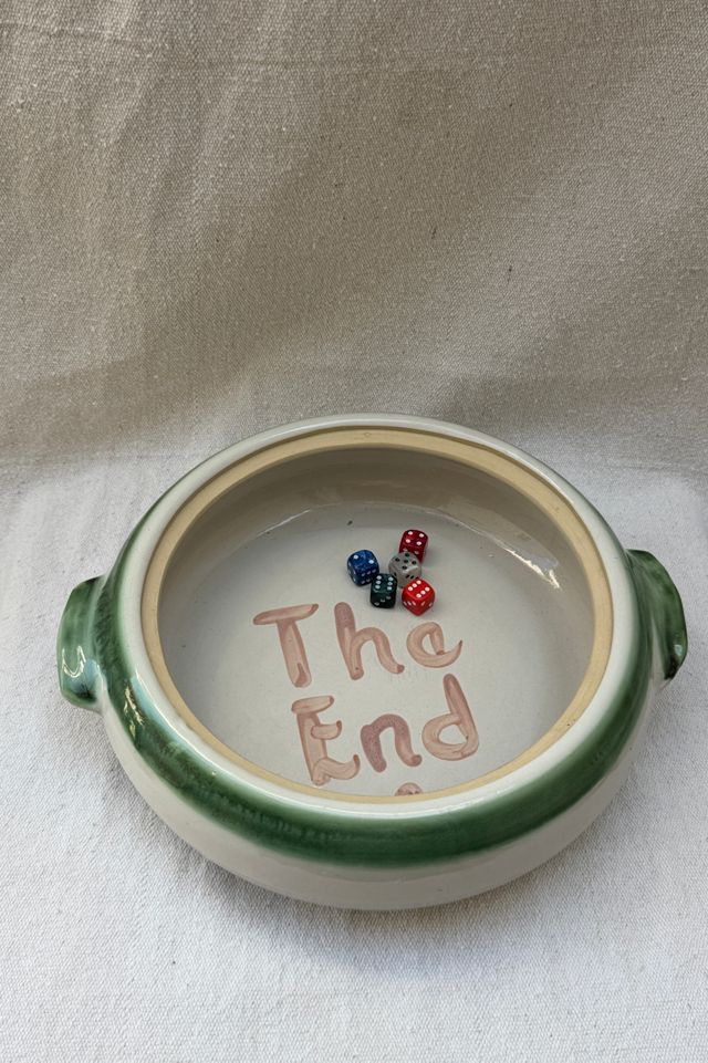 Vintage Ceramic hand-painted Casserole Selected by Bohhaus #3