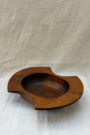 Vintage Hand-Carved Wooden Bowl Selected by Bohhaus