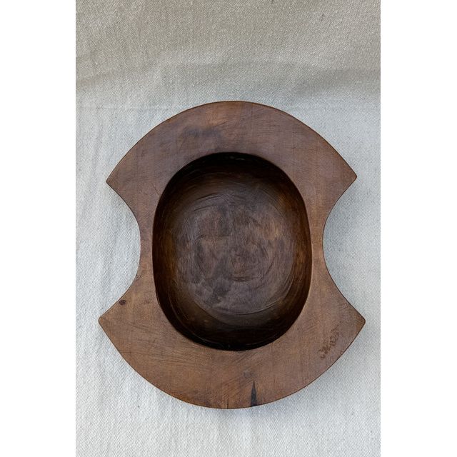Vintage Hand-Carved Wooden Bowl Selected by Bohhaus #1