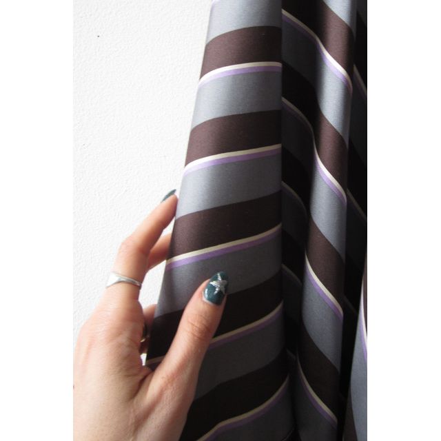 Highdive THE EDIE Scarf Hat in Spring Stripes #2
