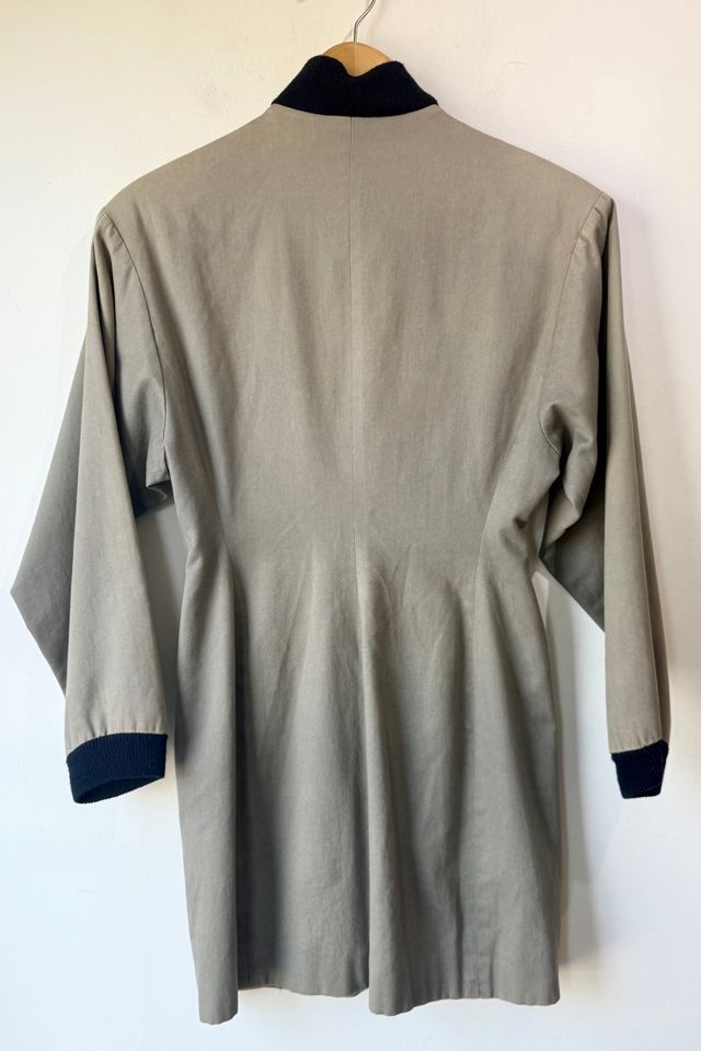 Parachute Grey Zipper Mini Dress Selected by The Curatorial Dept. #1