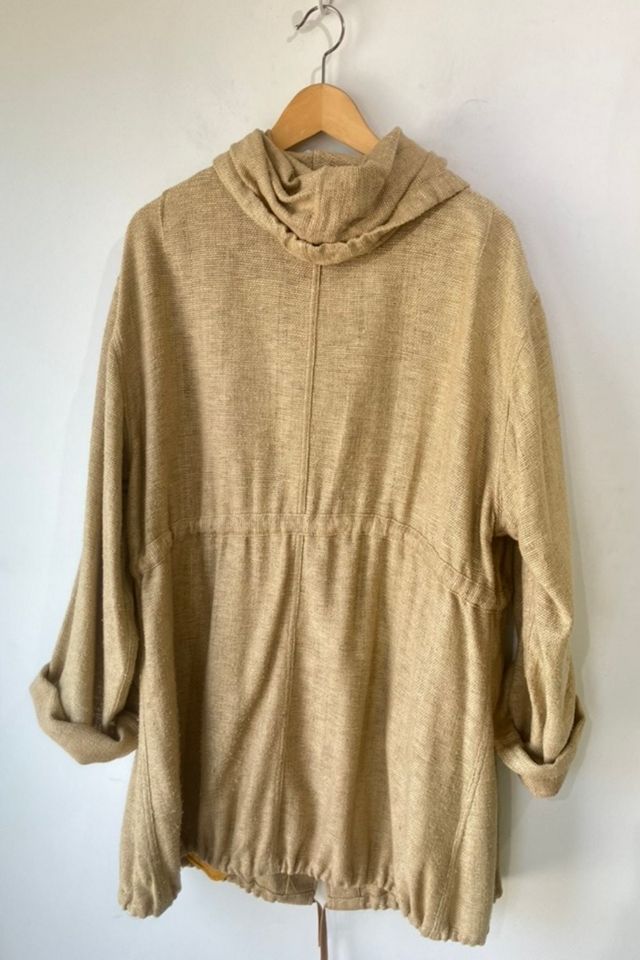 Electric Feathers Khaki Handwoven Odyssey Parka Selected by The Curatorial Dept. #2