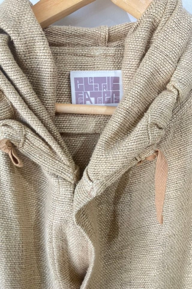 Electric Feathers Khaki Handwoven Odyssey Parka Selected by The Curatorial Dept. #3