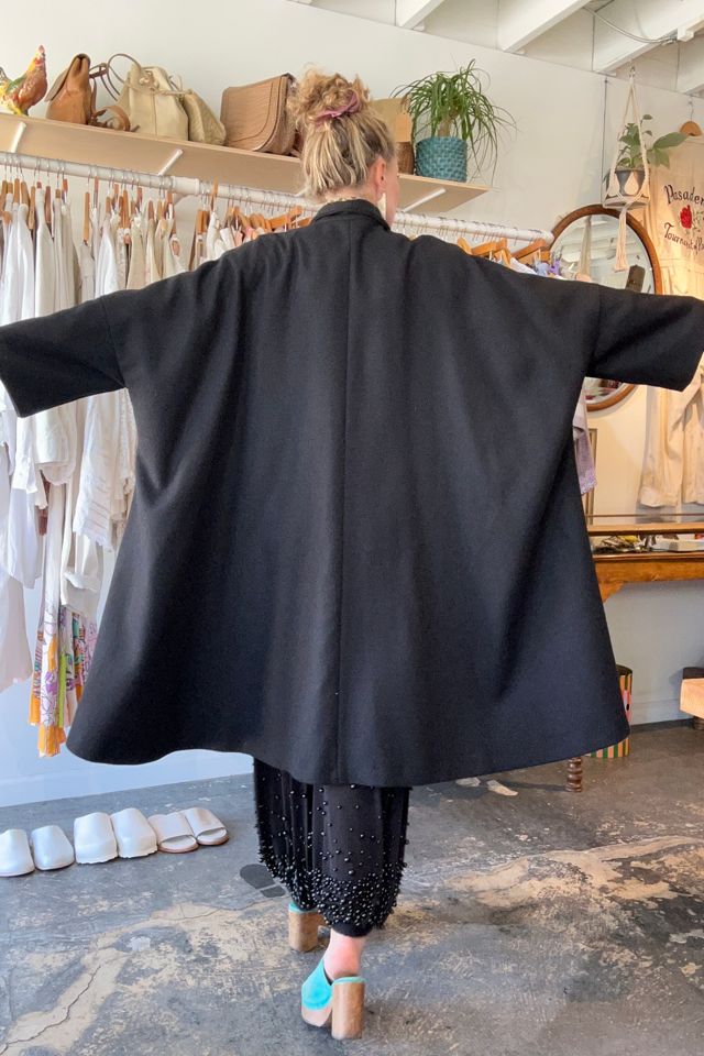 Apuntob Black Wool Coat Selected by The Curatorial Dept. #1